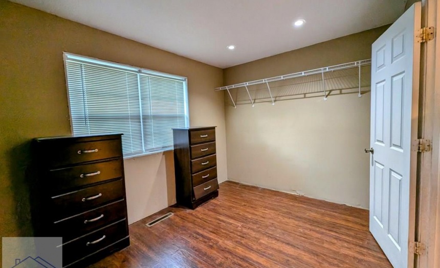 Walk in Closet in Master Bedroom