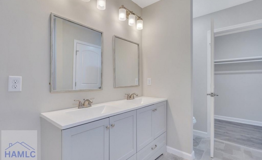 Elegant Master Bath with Double Vanity