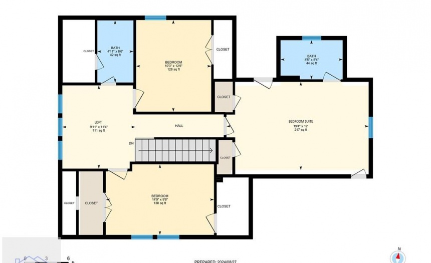 Upper Level Floorplan