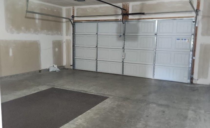 Two car garage